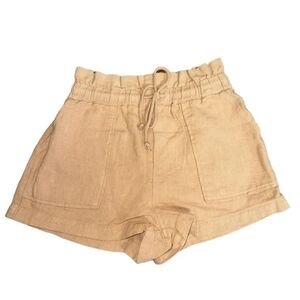 Blank NYC Drawstring High Waisted Shorts NWT Incense color